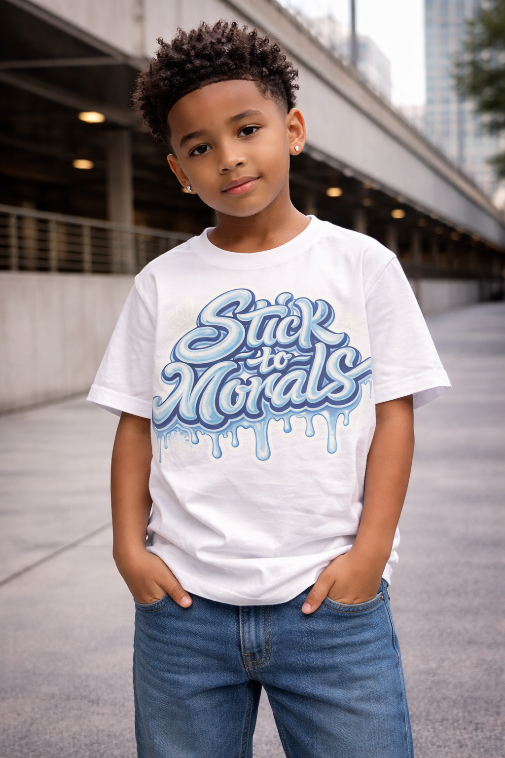 ICY MORAL DRIP T-shirt  (kids)💧